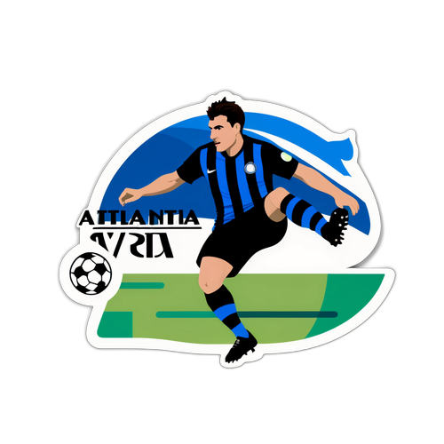 สติกเกอร์ฟุตบอล Atalanta vs Inter