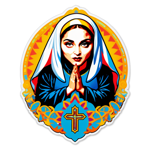 Madonnas ikoniska 'Like a Prayer'-design