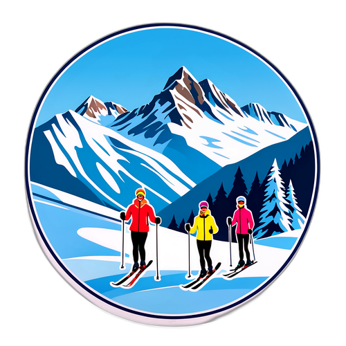 Idyllische Winterlandschaft in Mayrhofen