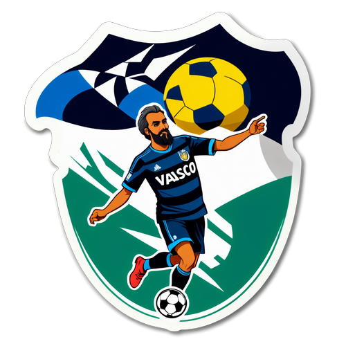 Pegatina de Vasco da Gama y Bragantino