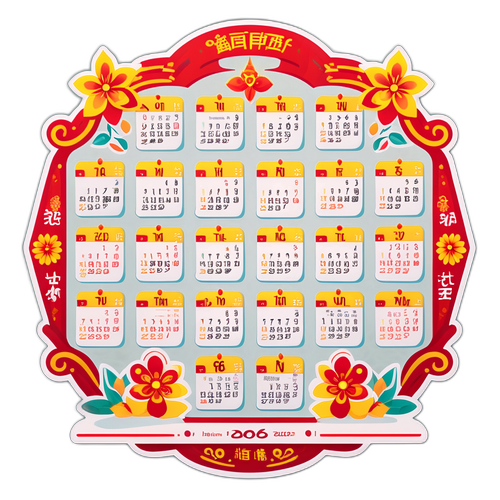 2026年春节假期计划日历