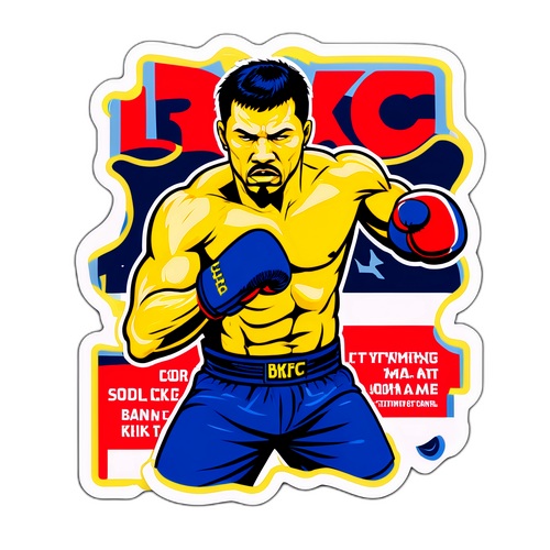BKFC Thrill Sticker