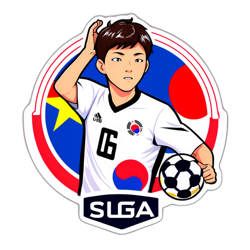 대한민국 U-20 축구팀 스티커