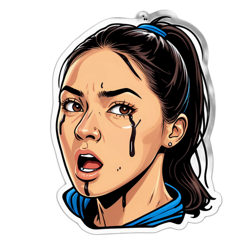 Fierce Athlete Sticker