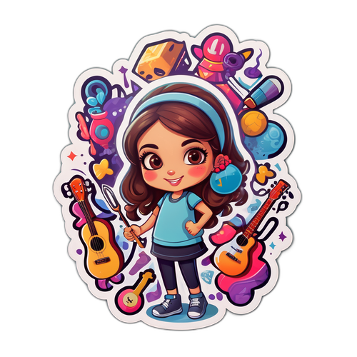 Makulay na Sticker ni Nadeen Ayoub