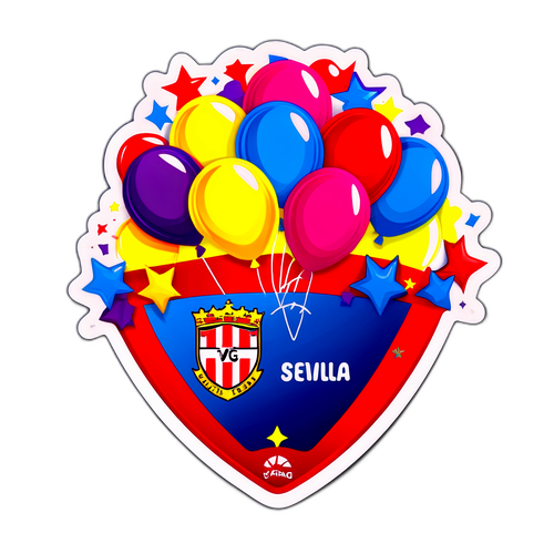 Stiker Tema Pesta Sevilla vs Villarreal