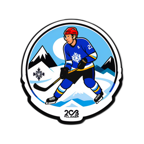 Stylizované logo Zimních olympijských her 2026