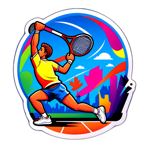 Toronto Open Tennis Atmosphere Sticker