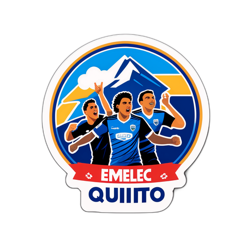 A atmosfera do jogo LDU Quito vs. Emelec