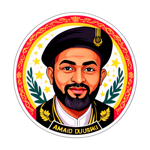 Sticker Penghormatan kepada Ahmad Dusuki Abdul Rani