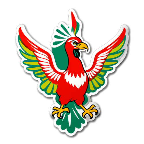 Keajaiban Liverpool: Sticker Liver Bird dengan Warna Cerah dan Pesan 'You’ll Never Walk Alone!' yang Menggugah Jiwa!