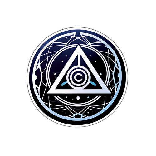 Moderne Aufkleber mit dem Palantir-Logo