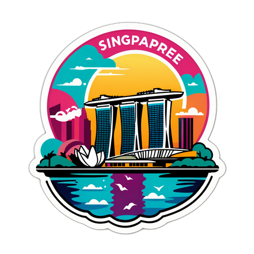 Sticker für Singapur
