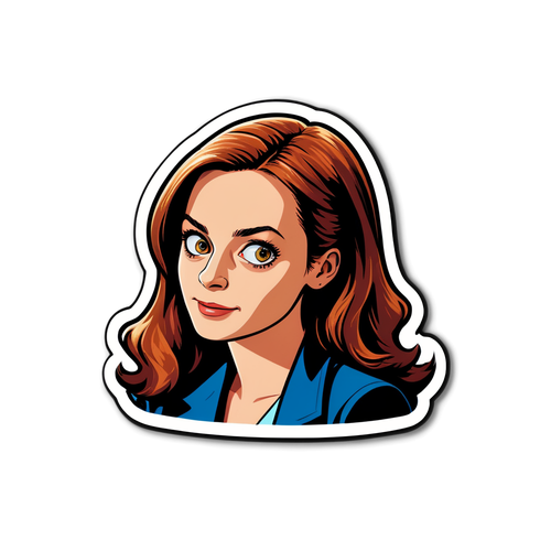 Emilie Dequenne Sticker