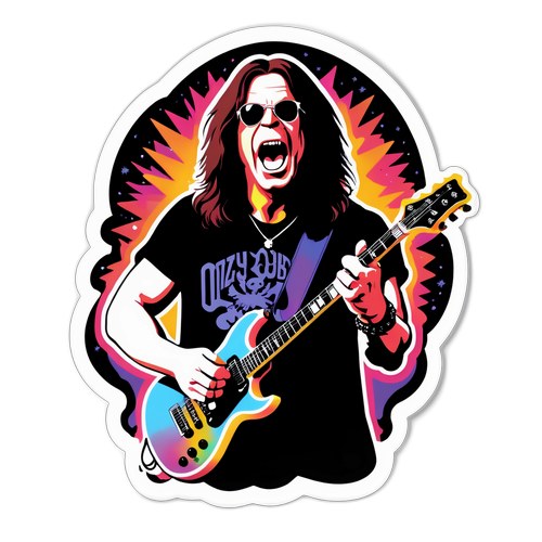 Ozzy Osbourne Performance Sticker
