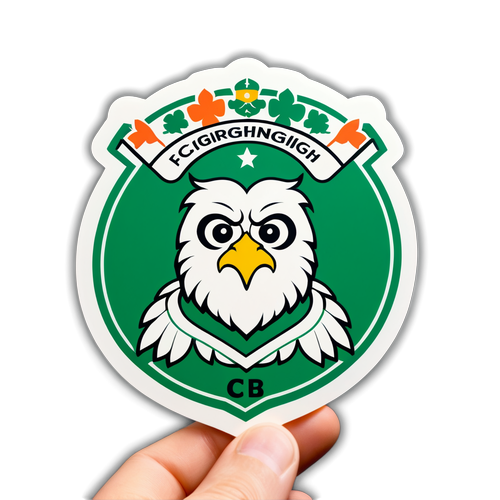 Sticker van FC Groningen