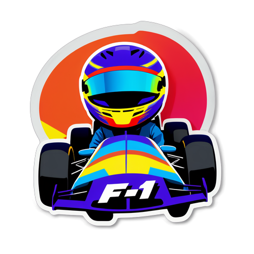 F1 Fan Sticker: Voor de Ware Raceliefhebber