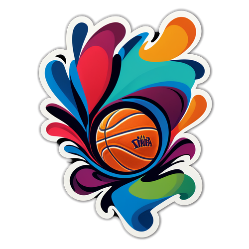 Enerjik NBA Basketbol Stickerı