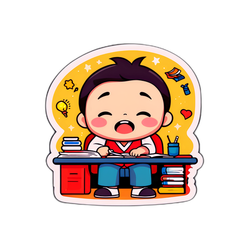 错过高考满分的可爱小男孩