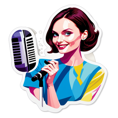 Portrait vibrant de Sophie Ellis Bextor
