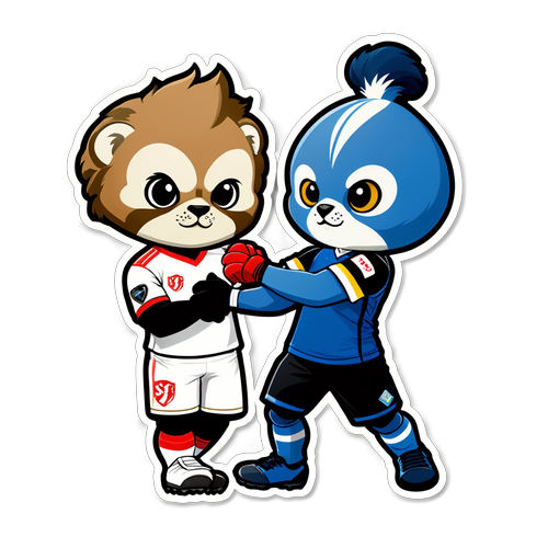 Sticker ya kumbukumbu ya Arminia dhidi ya VfB Stuttgart