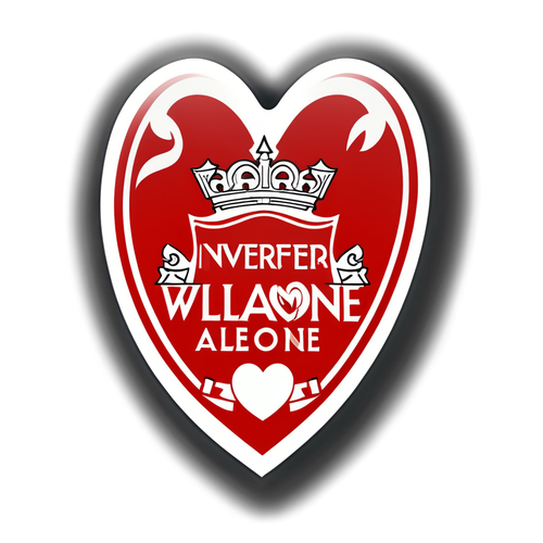 Heartfelt Tribute: 'You'll Never Walk Alone' in Liverpool's Colors - A Must-Have Sticker for True Fans!