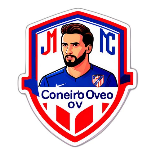 מדבקה דינמית של אתלטיקו מדריד נגד אוביידו