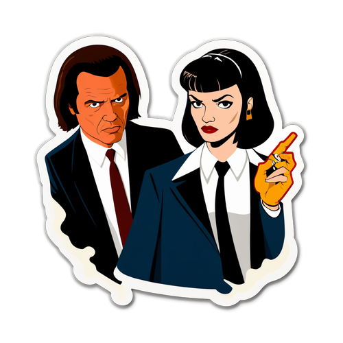 Pulp Fiction: Nekonečné Ikony a Legendární Citáty, Které Vás Dostat do Hlavní Role!