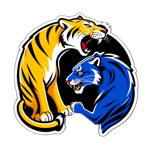 Panther vs Saber-Toothed Tiger Showdown