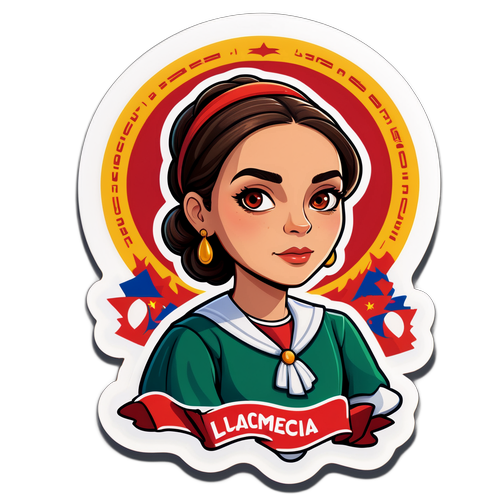 Adesivo da Justiça com Carmen Lúcia