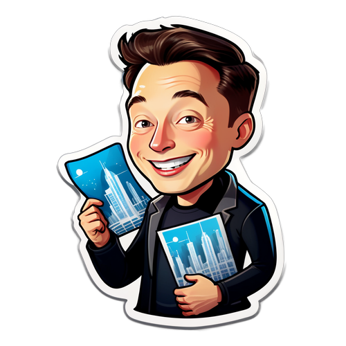Elon Musk med Fremtidens By