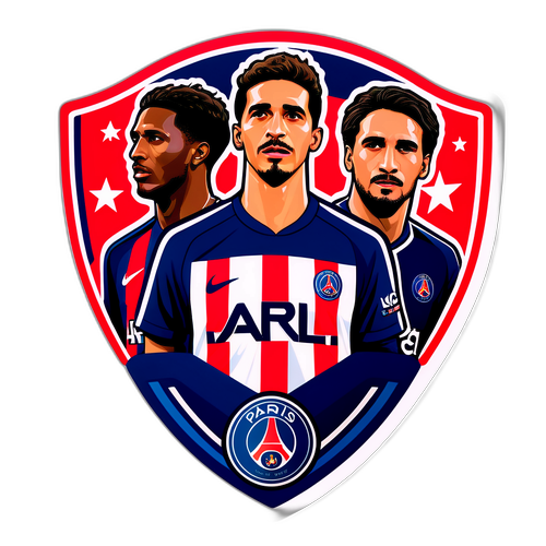 Яскравий дизайн, який вшановує матчі PSG та Atlético