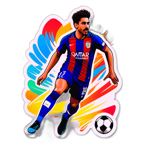 Sticker de Sebastián Villa en Acción