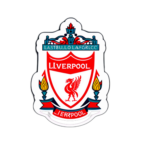 리버풀 역사적 유니폼 디자인 스티커
