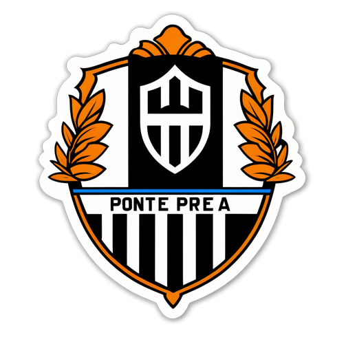 A sticker que representa a Ponte Preta