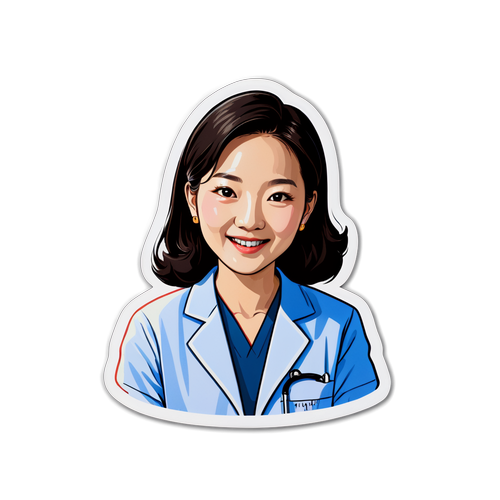 상담 스티커 featuring Dr. Oh Eun-young의 이미지와 지지 문구