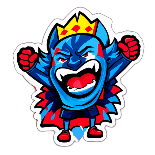 Sticker cu o mulțime care aplaudă