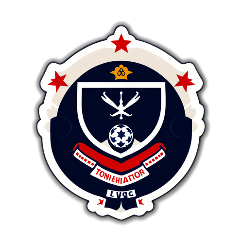 Urheilustickeri Tottenhamin ja Manchester Unitedin logoilla