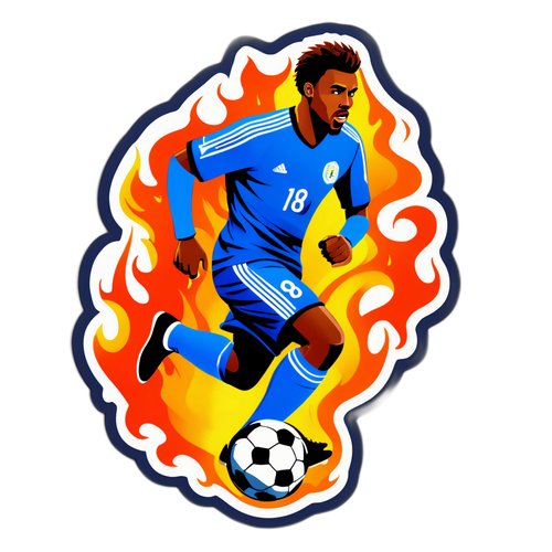 Stiker Bertema Sepak Bola