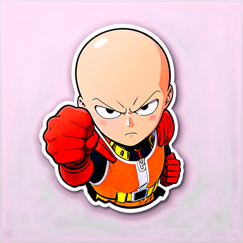 Nhân vật hoạt hình từ One Punch Man thể hiện sức mạnh