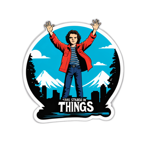 Nálepka s Noahem v ikonické póze