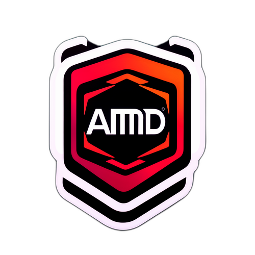 AMD 파트너십 스티커