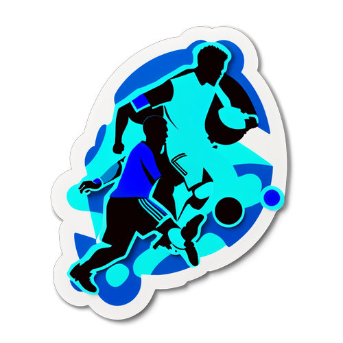 Sticker Tactical Fotbal