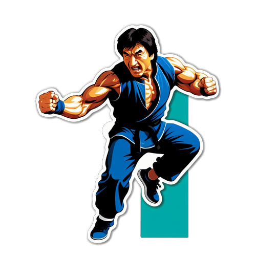 Akciódús Jackie Chan Matrica