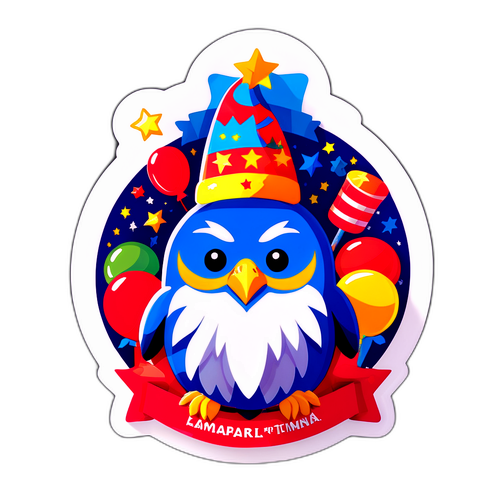 Adesivo Festivo do Federal