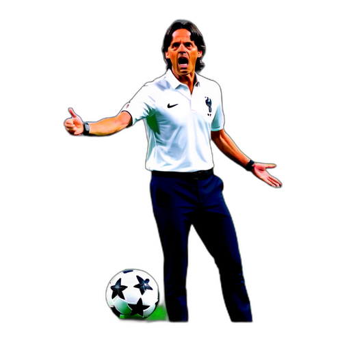 Simone Inzaghi Taktiksel Talimat Verirken