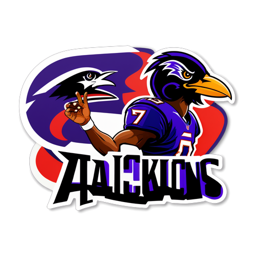 Ravens vs Texans Matchup Sticker