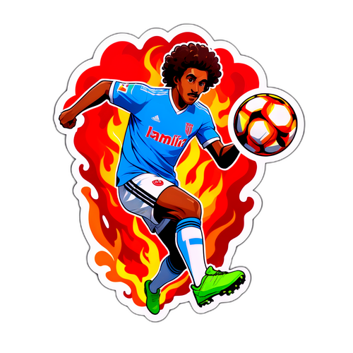 Hannibal Mejbri in Actie