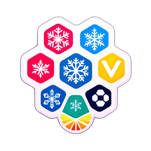 2026 겨울 올림픽 아이콘 스티커