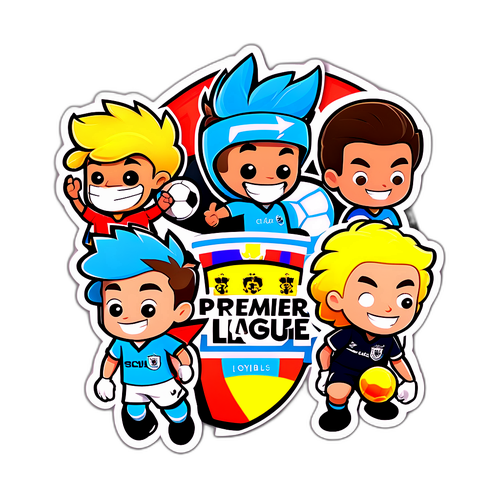 Representation Liga Perdana dengan Maskot Kartun